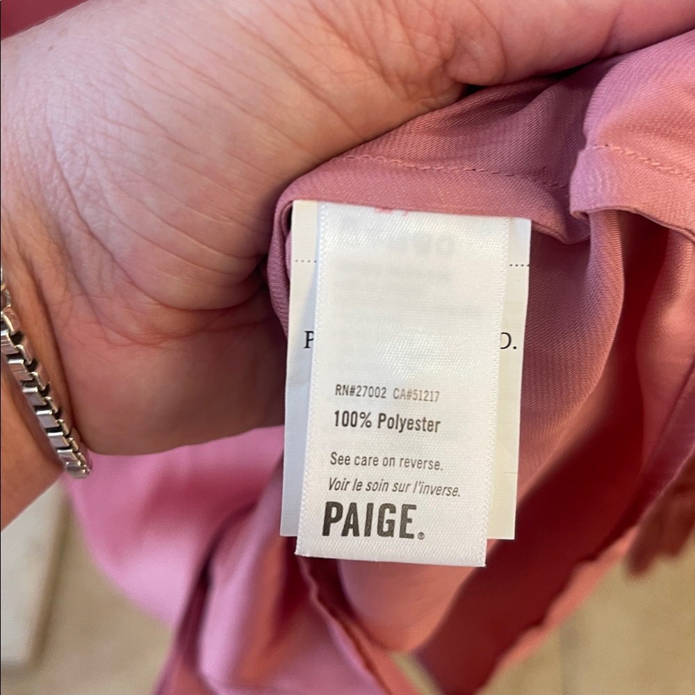 Paige Abriana Satin Blouse - Picture 5 of 6